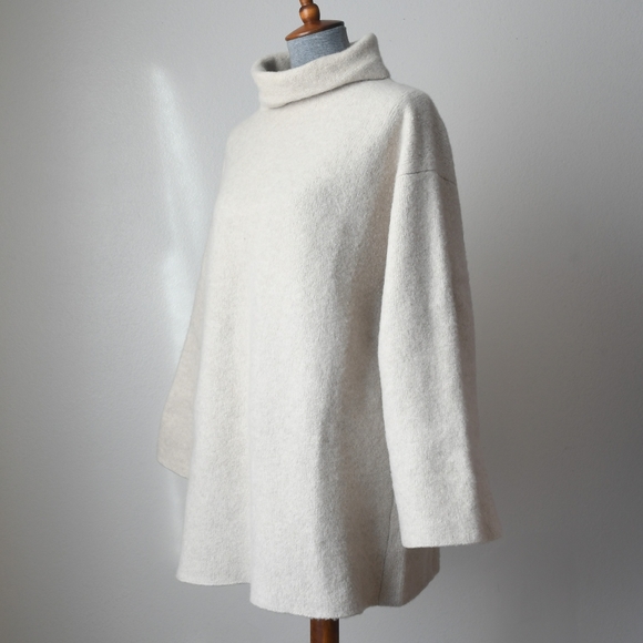 SOLD🥀 Lauren Manoogian Cashmere Funnel Pullover - Picture 8 of 13